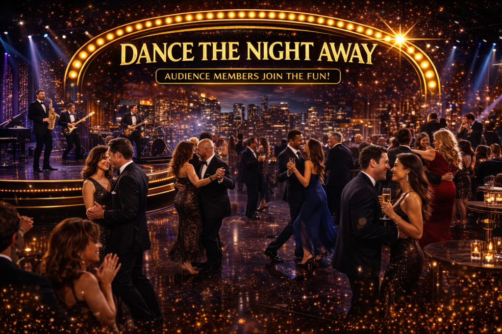 Audience invited to the dance floor!